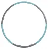 FITNESS-HOOP  mit Massagewellen, grey-skyblue, Ø 100cm Produktbild-Vorschau 1