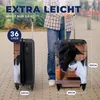 MuchoWow® Koffer Handgepäck Trolley Rollkoffer Kleine Produktbild-Vorschau 5