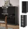 Armoire haute Vicco R-Line Noir Haute brillance 60cm, Model Voir les images du produit 2