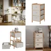 Armoire de salle de bain Vicco Bruno Beige 34.5x67cm avec 3 Voir les images du produit 8