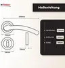 DOMINO Türgriff Drückergarnitur BB-Buntbart Set | Rund BB Produktbild-Vorschau 7