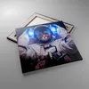 Bild auf Leinwand - Leinwandbild - Kosmonaut Katze - Produktbild-Vorschau 2
