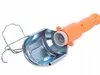 A hanging garage light with an orange handle and a metal scoop. Náhľad obrázku produktu
