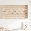 vidaXL Vitrine de collection en bois avec 6 étagères Voir les images du produit 3