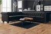 vidaXL Chesterfield-Ecksofa 6-Sitzer Kunstleder Schwarz Produktbild-Vorschau 1