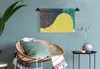 MuchoWow® Wandteppich Wandbehang Sommer - Spot - Punkte Produktbild-Vorschau 5