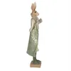 Clayre & Eef Figurine Lapin 11x8x33 cm Vert Polyrésine Voir les images du produit 5