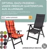 Gardisun Hochlehner Auflagenkissen Polyacryl 8cm mit Produktbild-Vorschau 6