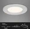LED Einbauleuchte Ultraflach 3er Set chrom-matt 6W IP44 Produktbild-Vorschau 6