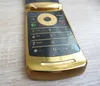 Motorola RAZR2 V8 Luxury Edition Gold Black flip phone s Náhled obrázku produktu 4