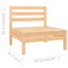 vidaXL 7-tlg. Garten-Lounge-Set Massivholz Kiefer -  Produktbild-Vorschau 14