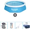 Bestway runder aufblasbarer Fast-Set-Schwimmpool – 244 x 61 Produktbild-Vorschau 1