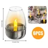 6pcs Solar Kerzenlicht, Led Kerzen Elektrische Produktbild-Vorschau 2