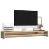 vidaXL Podstawa pod monitor dąb sonoma 100x24x13 cm Podgląd zdjęcia produktu 3