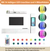 Set di pensili TV Merax 3 pezzi con illuminazione a LED Anteprima dell’immagine prodotto 4