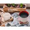 MIAMIO - 6 x 350 ml set de tasses à café Extérieur Blanc Voir les images du produit 4