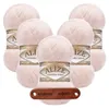 5 x ALIZE Angora Gold 271 Pearl Pink mit Label Produktbild-Vorschau 1