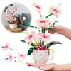 Orchidee bouwstenen set, orchidee bloem bouwstenen, planten Productafbeelding-voorbeeld 3