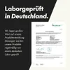 Marketing image with text and a document. Produktbild-Vorschau
