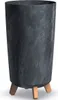 nabbi Jardinière en plastique sur pieds DGTL240E 23,9 cm - Voir les images du produit 1