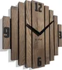 Wanduhr Symmetry wanduhr Eiche Badezimmer Wohnzimmer Holz Produktbild-Vorschau 1