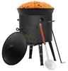 Kazan 22 L mit Utschak Feuerofen Ø44 cm Uchag 2 mm Stahl Produktbild-Vorschau 1