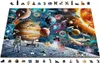 Drevené puzzle WOODEN CITY Space Odyssey 2v1, 2000 dielikov Náhľad obrázku produktu 3