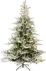 Tannenbaum 180cm mit LED Lichterkette beschneit GRANDIS Produktbild-Vorschau 1