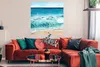 MuchoWow® Poster Golf - Strand - Aquarell 100x100 cm - Produktbild-Vorschau 2
