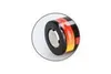 A close-up view of the positive terminal of a battery, with a magnified circular overlay. Produktbild-Vorschau