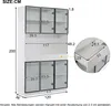 STILVORA Vitrine Highboard Buffetschrank mit Produktbild-Vorschau 7