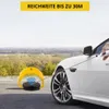 SEVICO Parkplatzsperre Elektrisch Klappbar Absperrpfosten Produktbild-Vorschau 9