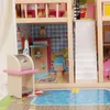 Maison de poupées en bois avec éclairage LED | Set de Voir les images du produit 4