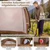 Tente de camping gonflable COSTWAY pour 4 personnes, tente Voir les images du produit 4