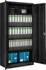 tectake Aktenschrank Stahl schwarz - 5 verstellbare Böden, Produktbild-Vorschau 1