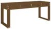 vidaXL Zahradní lavice Honey Brown 110x38x45 cm Masivní Náhled obrázku produktu 1