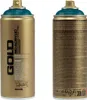 Sprühfarbe Lackspray Petrol Blau Matt Montana Gold 400ml Produktbild-Vorschau 2