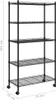 vidaXL Lagerregal mit 5 Böden und Rollen 75x35x155 cm Produktbild-Vorschau 6
