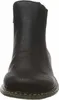 A close-up view of a black Chelsea boot. Náhled obrázku produktu
