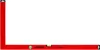 BAUWINKEL 50 × 80 cm, pulverbeschichtet und lackiert – Produktbild-Vorschau 1