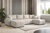AX LIVING Malatya U Canapé avec fonction sommeil Salon Voir les images du produit 1