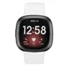 Strap-it Fitbit Versa 4 Silikon Armband Classic (Weiß) - Produktbild-Vorschau 3