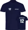 multifanshop Herren T-Shirt - Australien - Trikot Nummer Produktbild-Vorschau 1