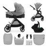 3-in-1-Kinderwagen Kinderkraft VESTO 2 mit Babywanne, MINK Produktbild-Vorschau 1