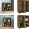 vidaXL Sideboard Honigbraun 70x33x76 cm Massivholz Kiefer - Produktbild-Vorschau 1