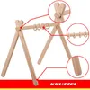 Houten babygym met standaard en 4 ophangringen, afmetingen Productafbeelding-voorbeeld 7
