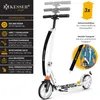 KESSER® Cityroller Scooter 205mm Räder PolyurethanBig Wheel Produktbild-Vorschau 2
