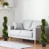 Lot de 2 cèdres artificiels Outsunny, grands (90 cm) – Voir les images du produit 8
