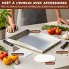 Set de plaques de cuisson eluno Plancha comprenant 1 plaque Voir les images du produit 3