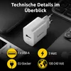 Intenso Power Adapter 1x USB-A 5W White Anteprima dell’immagine prodotto 8
